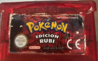 Pokémon Rubí Edición - Game Boy Advance