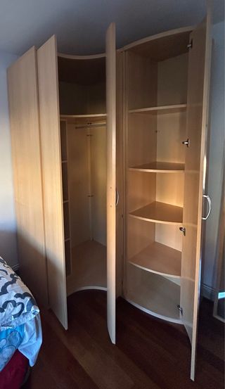 Armario rinconero pino mazizo