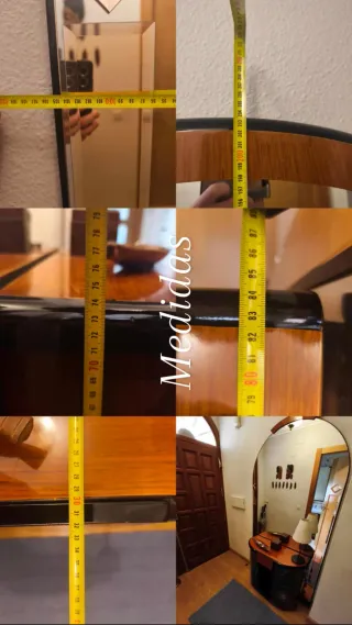 Conjunto entrada: Gran Espejo + Recibidor