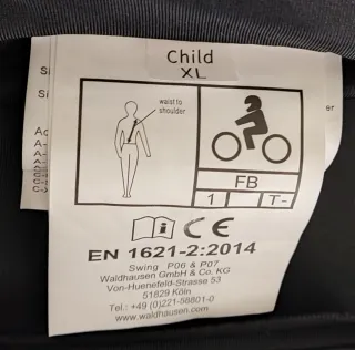 Chaleco protector equitación SWING P06/P07