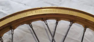 Llanta Trasera Rieju Drac Dorada