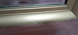 Espejo envejecido dorado