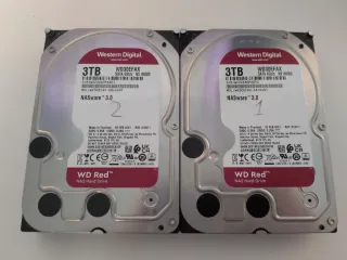 2 x WD Red 3TB disco duro NAS