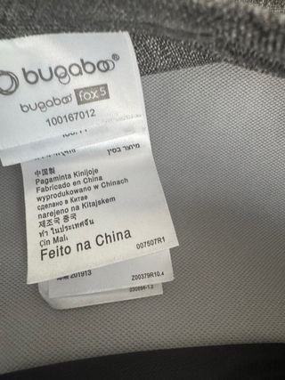Capota Bugaboo Fox 5 Gris