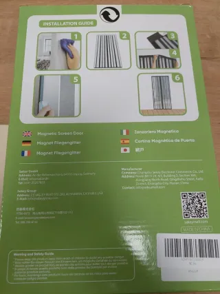 Mosquitera Magnética Sekey 85x220cm