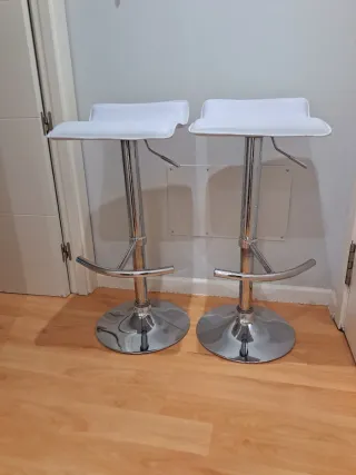 Taburetes de Cocina Regulables (2 unidades)