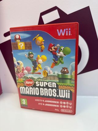 Videojuego Wii super mario bros