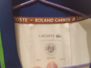 Polo Lacoste Roland Garros Talla XL