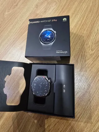 Huawei Watch GT 3 Pro Smartwatch Light titanium