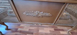 2 Camas Antiguas Madera y Mimbre