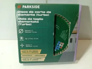 Discos Diamante Radial Pequeña 76mm PARKSIDE