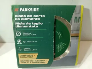 Discos Diamante Radial Pequeña 76mm PARKSIDE
