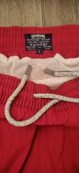 Vilebrequin Bañador burdeos-rojo