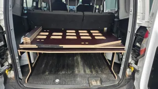 Mueble Camper cama plegable válido para camperizar