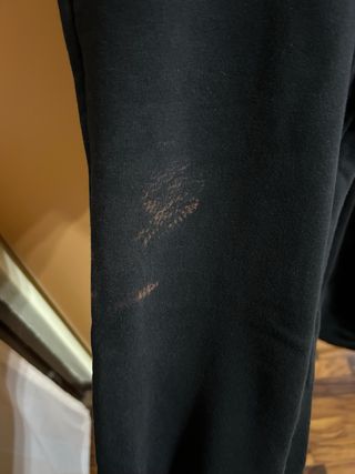 Tuta Puma bambino nera con logo verde