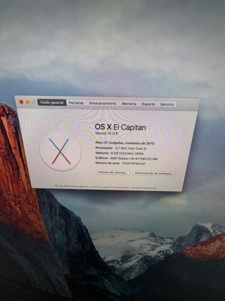iMac 27 (mediados 2011) Plata