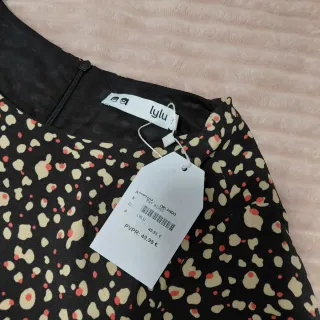 Vestido Lylu Talla L estampado