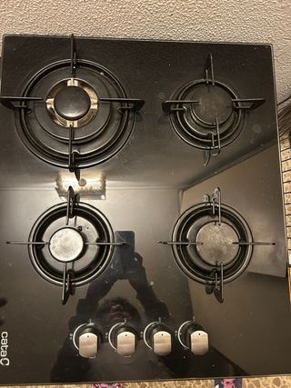 Encimera Cata 4 fuegos gas