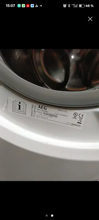 Lavadora AEG series 6000