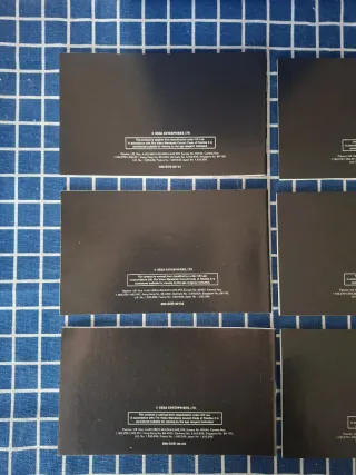 MEGADRIVE MEGA 6 MANUALES ORIGINALES OFICIALES