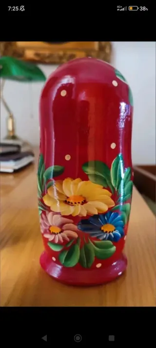 Matrioska russa originale dipinta a mano