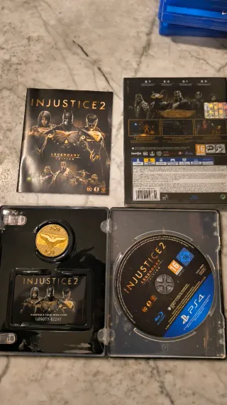 Injustice 2 Legendary Edition Steelbook PS4