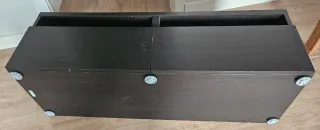 Mueble TV Besta Ikea negro