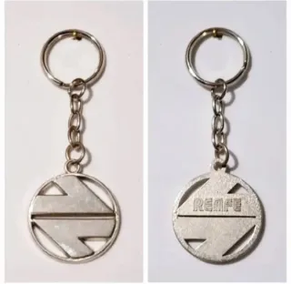 Llavero Renfe ferroviario tren España  vintage