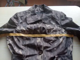 Gabardina Estampado Animal Yera Mujer Talla 46