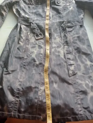 Gabardina Estampado Animal Yera Mujer Talla 46