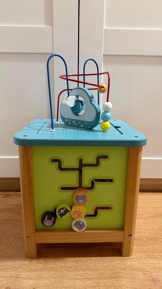 Cubo Montessori Juguete Educativo Madera