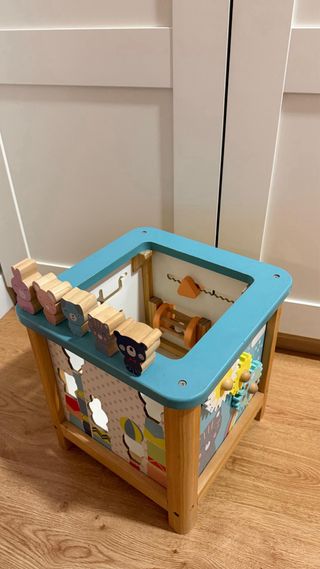 Cubo Montessori Juguete Educativo Madera