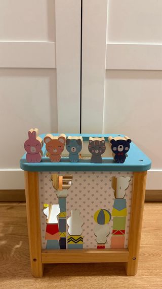 Cubo Montessori Juguete Educativo Madera