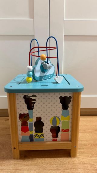 Cubo Montessori Juguete Educativo Madera