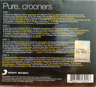 Cofanetto 4 CD Pure Crooners