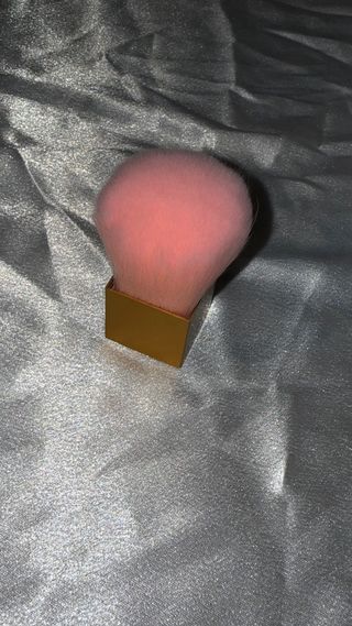 Brocha para retirar polvo de uñas