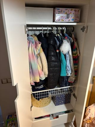 Armario infantil blanco Ikea