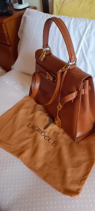 Bolso marrón Lacroce