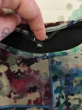 Camiseta Desigual Manga Corta Talla XL