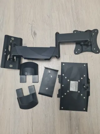 Soporte TV articulado negro