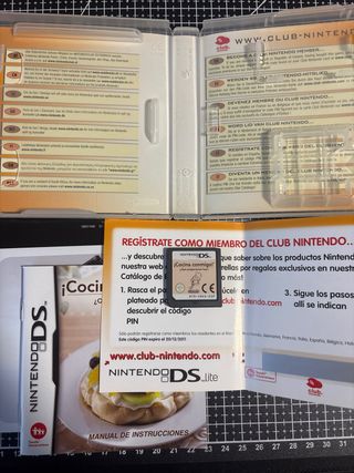 Nintendo DS: Brain Training y Cocina Conmigo