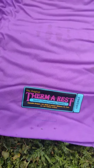 Colchoneta Termarest Autoinflable Camping