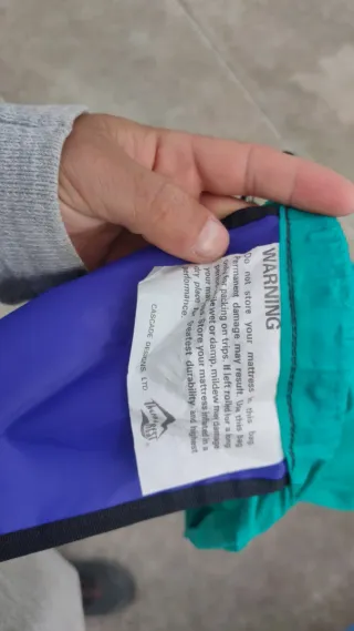 Colchoneta Termarest Autoinflable Camping