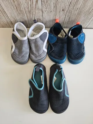 Lote zapatillas casa chanclas niño / niña