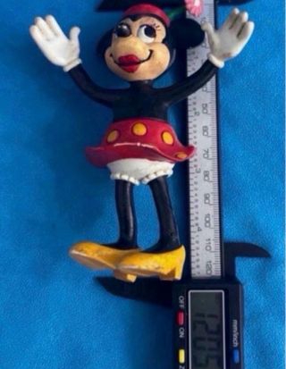 COMICS SPAIN ANTIGUA FIGURA PVC MINNIE MOUSE 1985