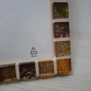 Cornice portafoto mosaico