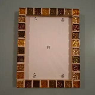Cornice portafoto mosaico