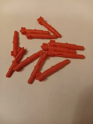 11 Misiles Grand Slam G.I. Joe Naranja