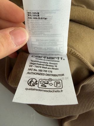 Sudadera Carhartt Marrón