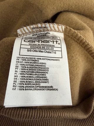 Sudadera Carhartt Marrón